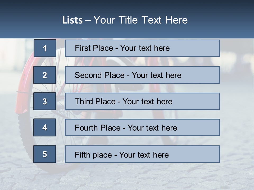 Coast Caucasian Wave PowerPoint Template