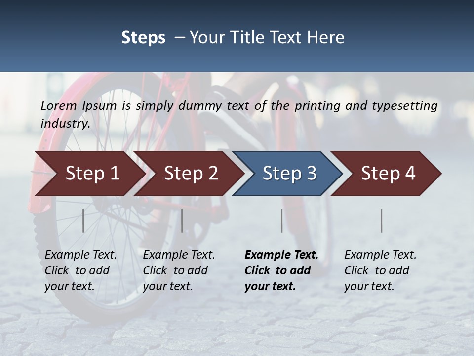 Coast Caucasian Wave PowerPoint Template