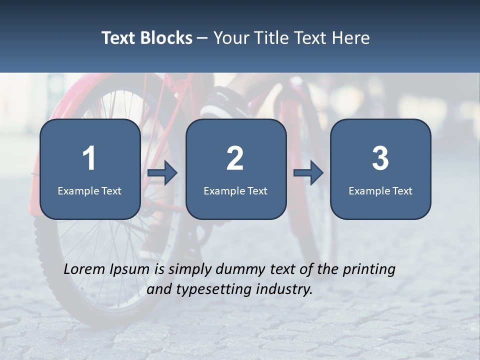 Coast Caucasian Wave PowerPoint Template
