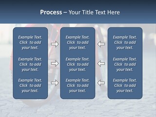 Coast Caucasian Wave PowerPoint Template