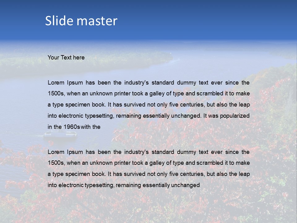 Old Elderly Senior PowerPoint Template