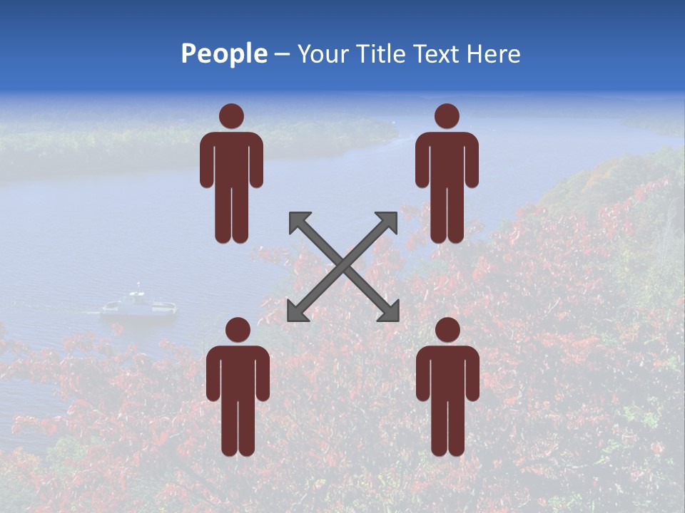 Old Elderly Senior PowerPoint Template