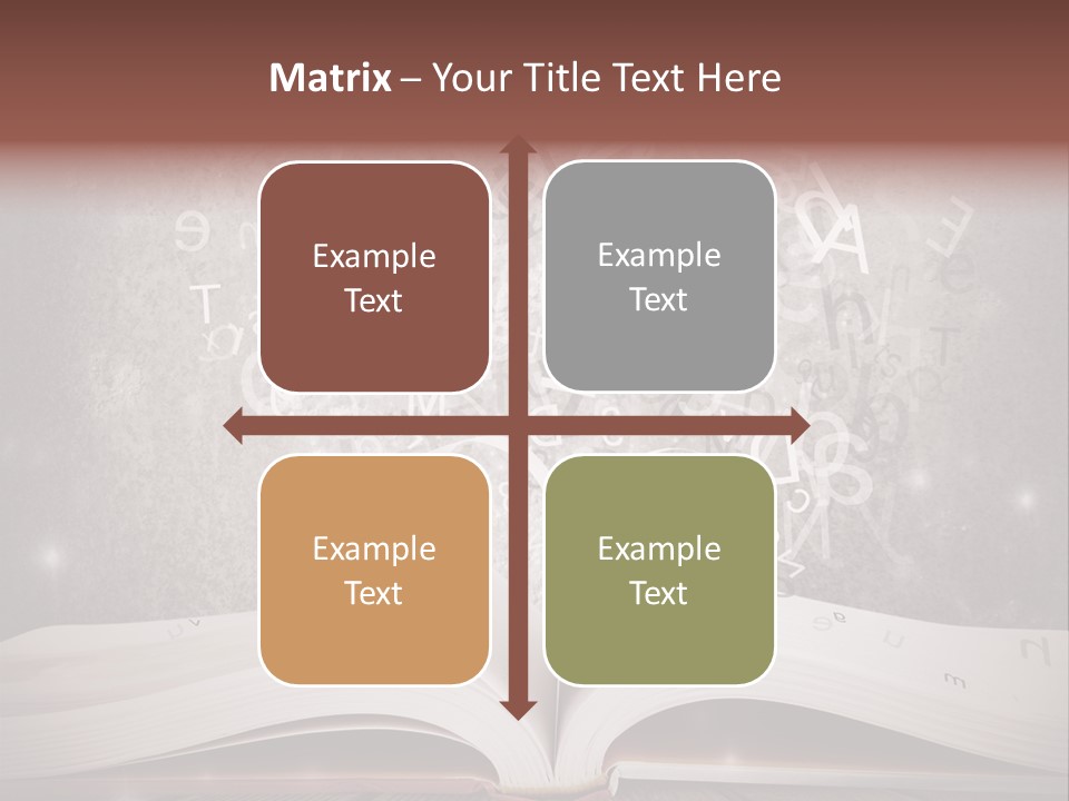 Life Beach White PowerPoint Template