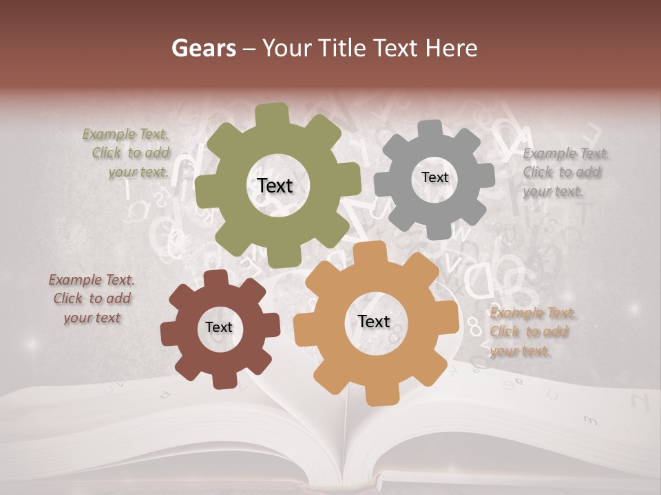 Life Beach White PowerPoint Template