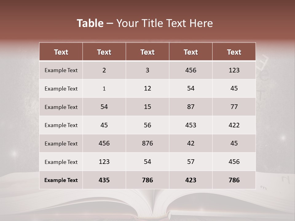 Life Beach White PowerPoint Template