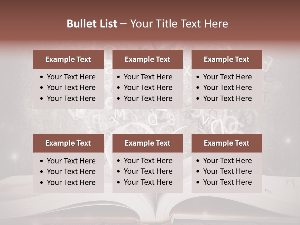 Life Beach White PowerPoint Template