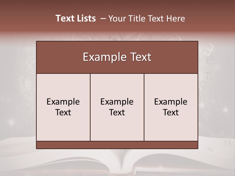 Life Beach White PowerPoint Template