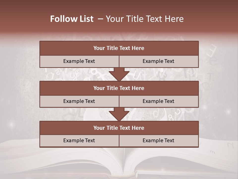 Life Beach White PowerPoint Template