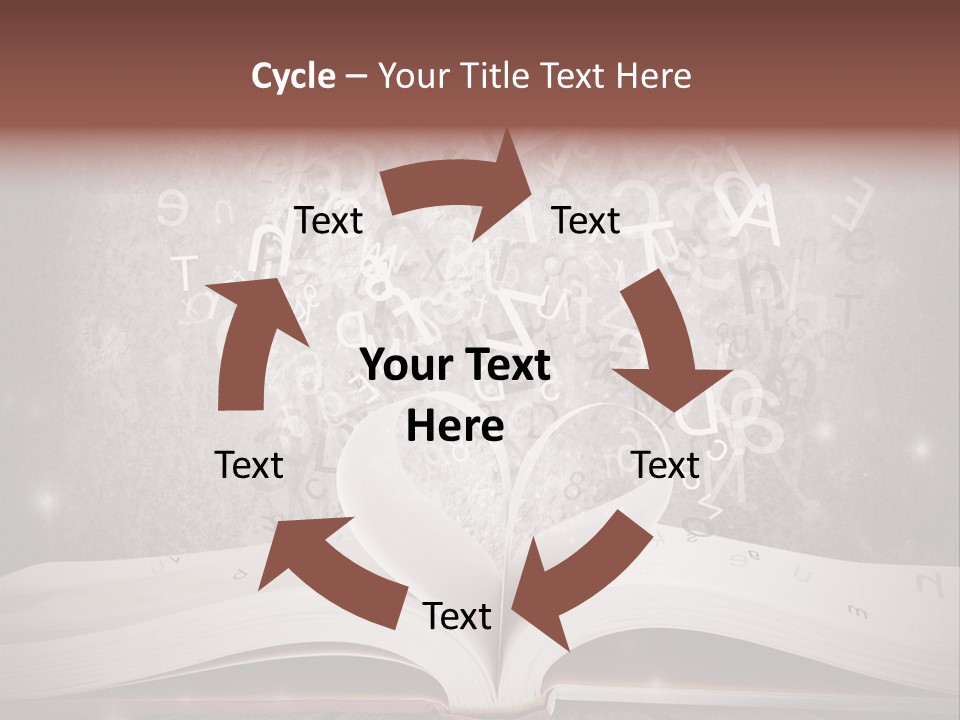 Life Beach White PowerPoint Template