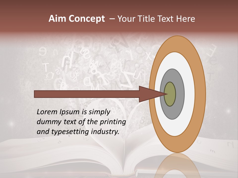 Life Beach White PowerPoint Template