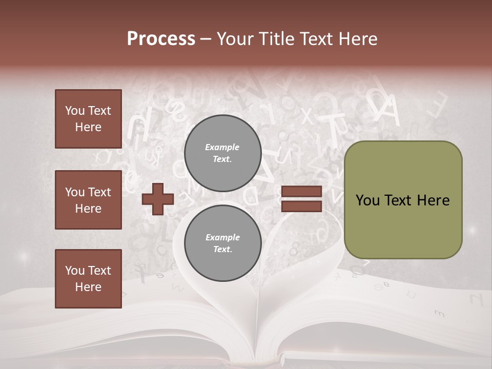 Life Beach White PowerPoint Template