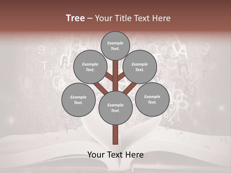 Life Beach White PowerPoint Template