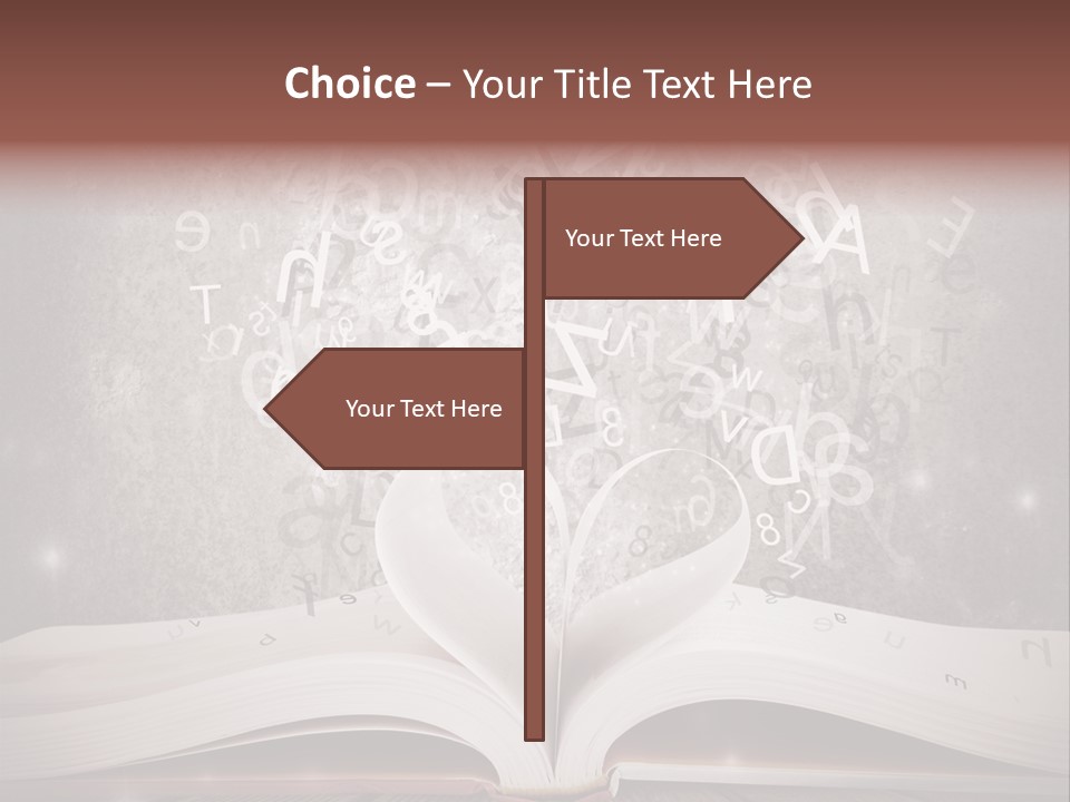 Life Beach White PowerPoint Template