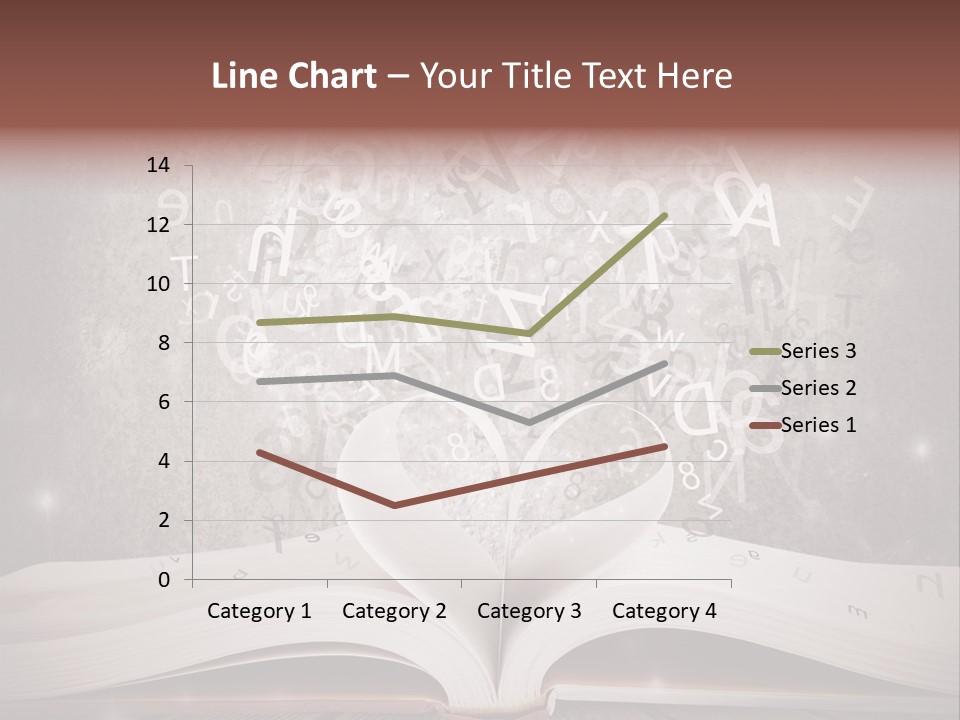 Life Beach White PowerPoint Template