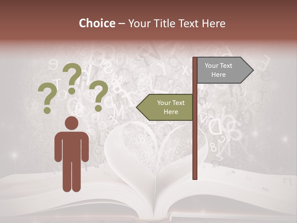 Life Beach White PowerPoint Template