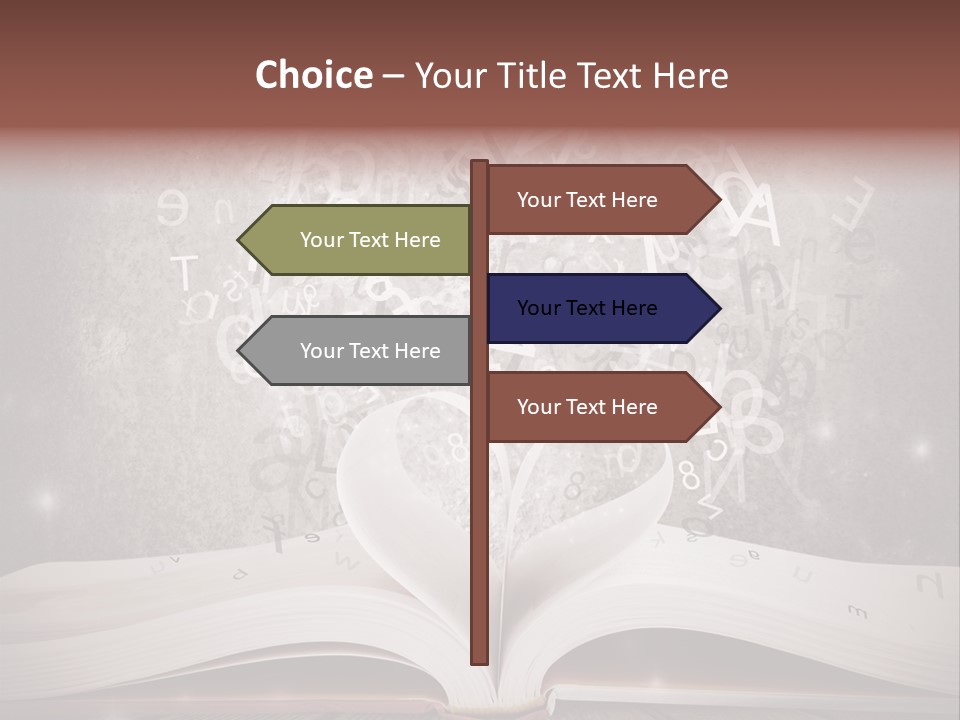 Life Beach White PowerPoint Template