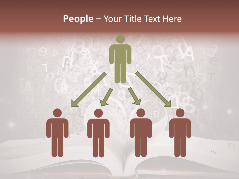 Life Beach White PowerPoint Template