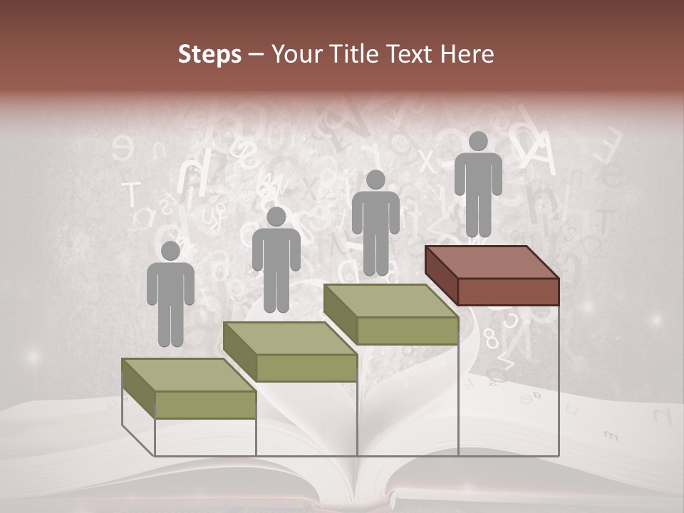 Life Beach White PowerPoint Template