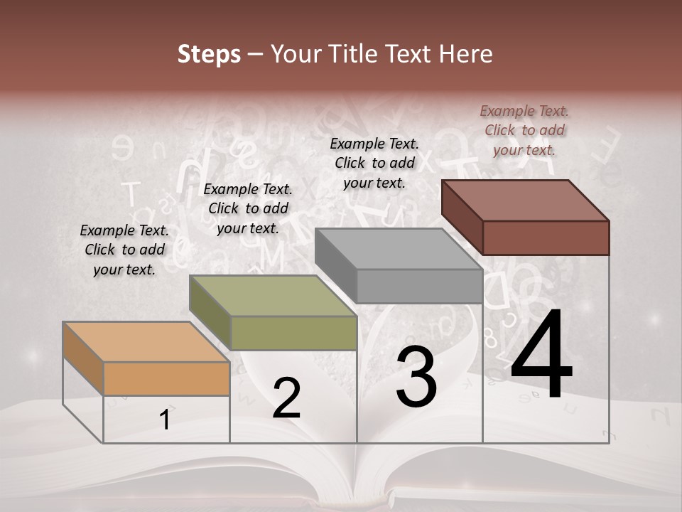 Life Beach White PowerPoint Template