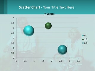 Pensioner Elderly Ocean PowerPoint Template