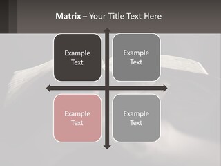 White Daughter Peaceful PowerPoint Template