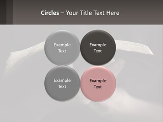 White Daughter Peaceful PowerPoint Template