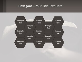 White Daughter Peaceful PowerPoint Template