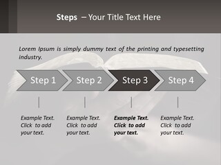 White Daughter Peaceful PowerPoint Template