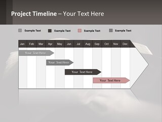 White Daughter Peaceful PowerPoint Template