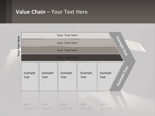 White Daughter Peaceful PowerPoint Template