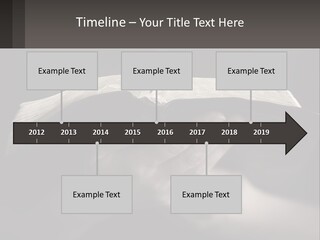 White Daughter Peaceful PowerPoint Template