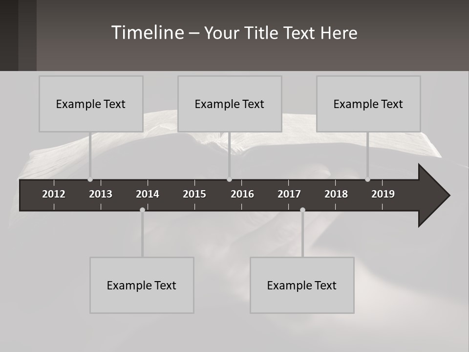 White Daughter Peaceful PowerPoint Template