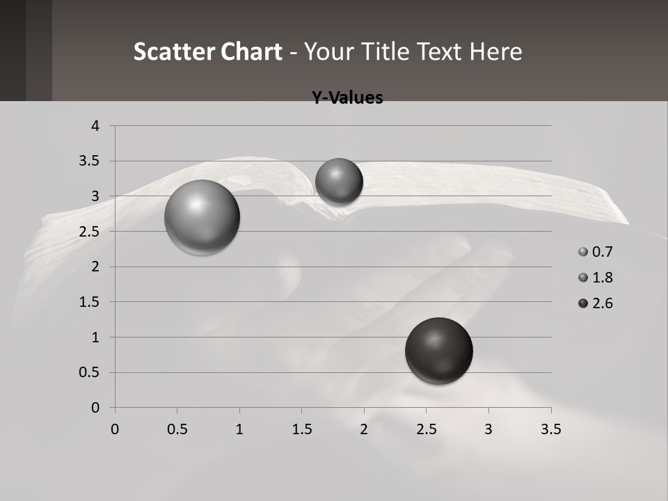 White Daughter Peaceful PowerPoint Template