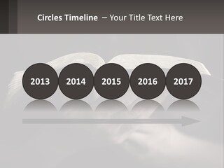 White Daughter Peaceful PowerPoint Template