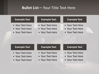 White Daughter Peaceful PowerPoint Template