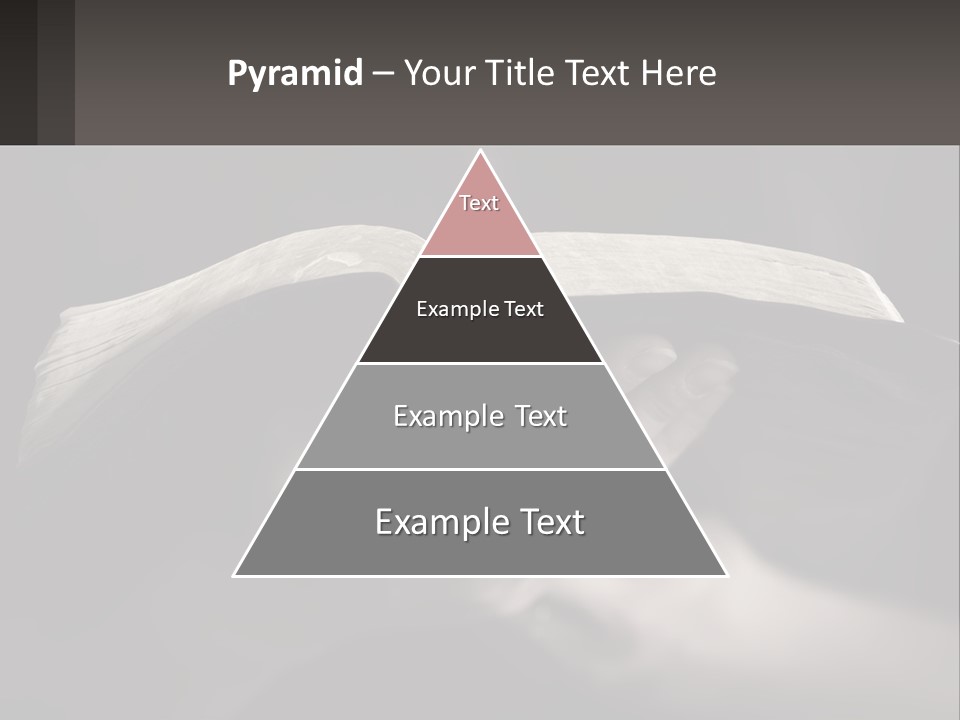 White Daughter Peaceful PowerPoint Template