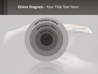 White Daughter Peaceful PowerPoint Template