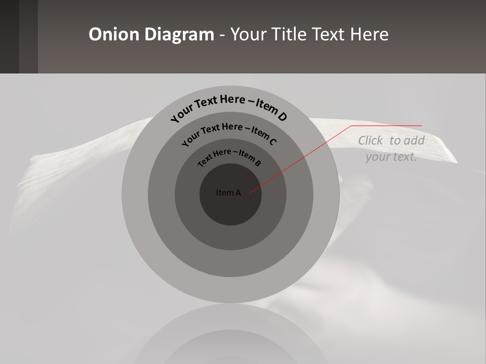 White Daughter Peaceful PowerPoint Template