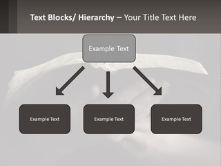 White Daughter Peaceful PowerPoint Template