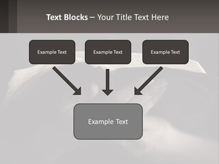 White Daughter Peaceful PowerPoint Template