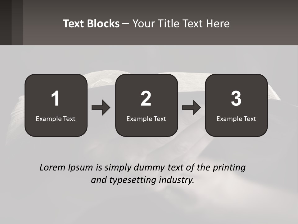 White Daughter Peaceful PowerPoint Template