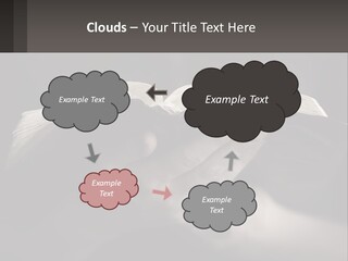 White Daughter Peaceful PowerPoint Template