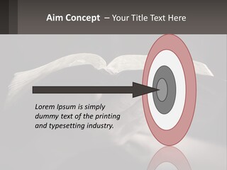 White Daughter Peaceful PowerPoint Template