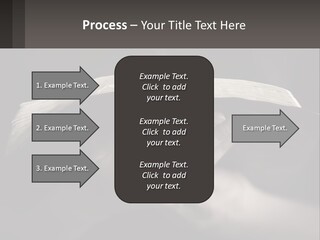 White Daughter Peaceful PowerPoint Template
