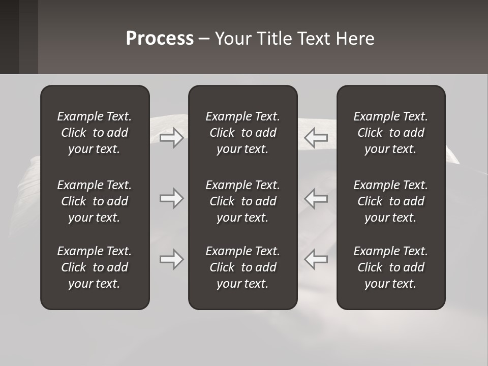 White Daughter Peaceful PowerPoint Template