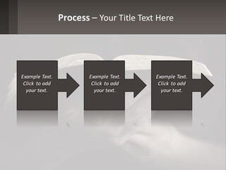 White Daughter Peaceful PowerPoint Template