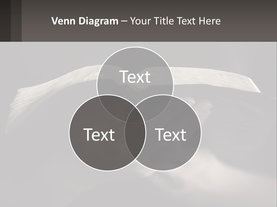 White Daughter Peaceful PowerPoint Template