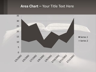 White Daughter Peaceful PowerPoint Template