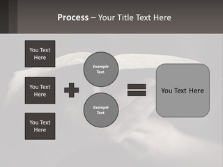 White Daughter Peaceful PowerPoint Template