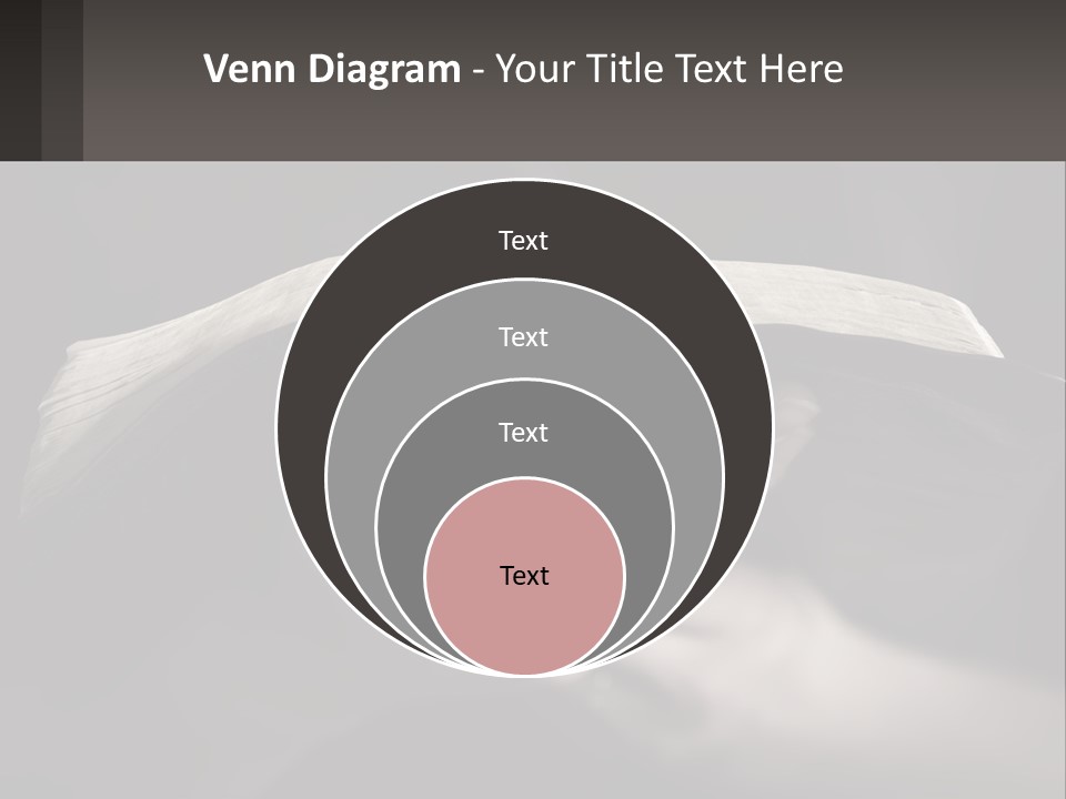 White Daughter Peaceful PowerPoint Template